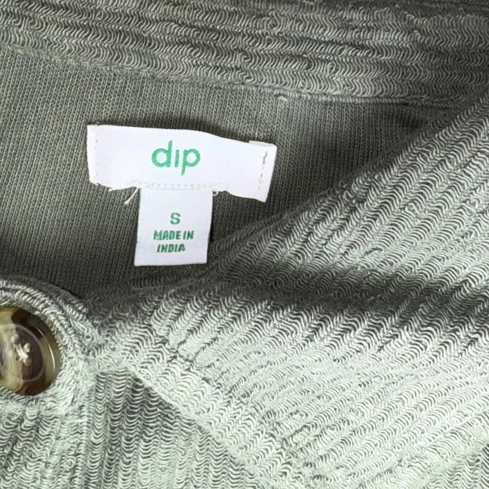 Women’s Light Weight Button-up, Oversized Olive G… - image 5